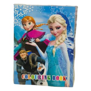 FINAL! LIBRO PARA COLOREAR FROZEN CON STICKER X1U 8888(Y097 Y098)