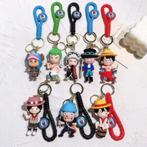 LLAVERO REFORZADO DE ONE PIECE X1 SURTIDO[0784]