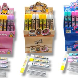 MINAS 2B 0.5mm CON MOTIVOS SURT. X1 6052/6053/6055 [128-2]