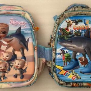 FINAL! MOCHILA TUNTUNG C/RELIEVE 14 PULGADAS 2 CIERRE 0127 [X-6]