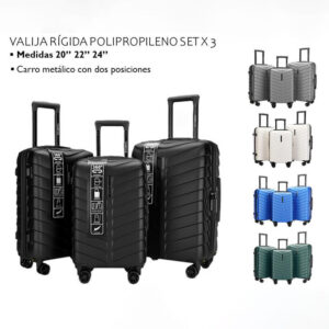 LN12UO7836 - SET VALIJA LA CHAPELLE