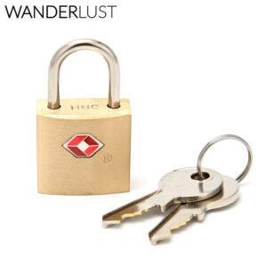 MD35148 - CANDADO CON LLAVE TSA 21 X 38 X 11 MM