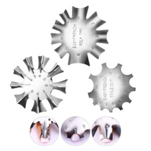 MOLDE METALICO P/ UÑAS FRANCESITA COD.15322