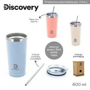 TA18495 - VASO TERMICO DISCOVERY 600 ML