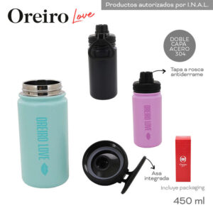 TA30512 - BOTELLA TERMICA OREIRO LOVE 450 ML