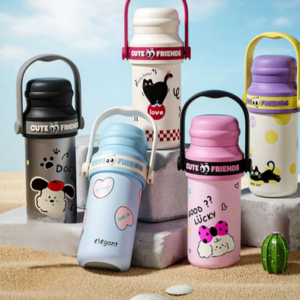 AA1081 TERMO ACERO 650ML ANIMALES