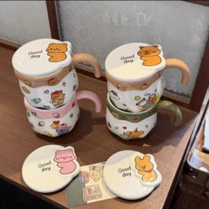 AA1399 TAZA CERAMICA ANIMALES