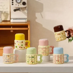 AA1400 TAZA CERAMICA PERRITOS