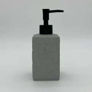AA1355 DISPENSER CERAMICA ESTILO PIEDRA GRIS