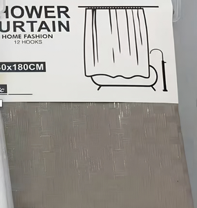 AA1101 CORTINA DE BAÑO EVA ESTILO BAMBOO