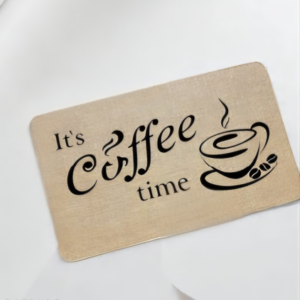 AA1455 INDIVIDUAL TELA DE LINO "COFFEE TIME"