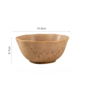 AA1006 BOWL CERAMICA 6" MARRON