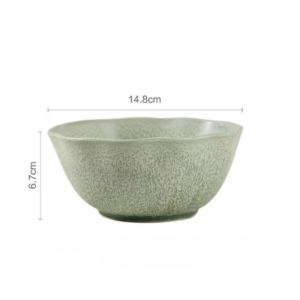 AA1011 BOWL CERAMICA 6" VERDE