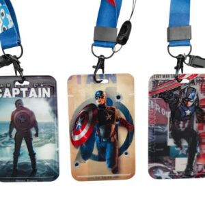 PORTA SUBE CAPITAN AMERICA X1 SURTIDO [X21687-5]