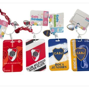 PORTA SUBE ANILLO DE BOCA Y RIVER X1 SURTIDO [X21687-44]