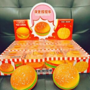 CAJA DE SQUISHY DE HAMBURGUESAS X12 [X0827-7]