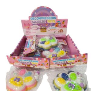 CAJA DE SQUISHY DE PATITA DE GATO X10U 9249-X0709-24