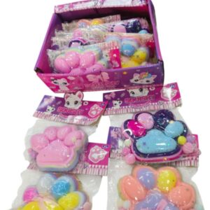 CAJA DE SQUISHY DE PATITA DE GATO X1U 9275-X0709-27