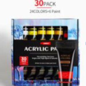 PINTURA ACRILICO 36ml X24+6Pinceles 3961 [A-3636W-T30]