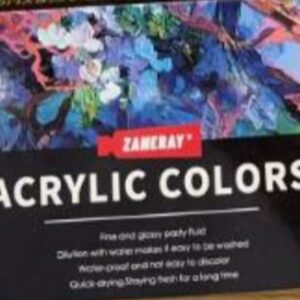 PINTURA ACRILICO 12ml X12pcs 4449 [G1224-01-12]