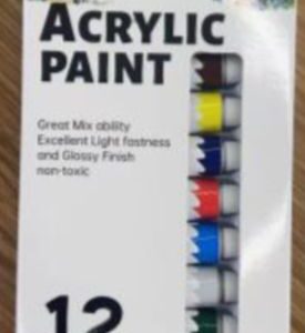 PINTURA ACRILICO 12ml X12pcs 8361 [BX-1036]