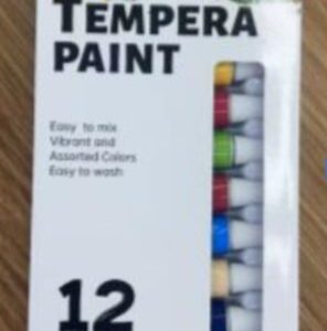 PINTURA TEMPERA 12ml X12pcs 8392 [TP-1036]