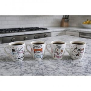 TAZA PORC 210ML SURT GATITO 4961375