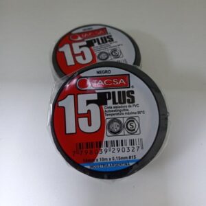 CINTA NEGRA TACSA 10M