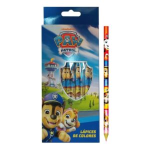 CKPW138 - LAPICES DE COLOR X 12 PAW PATROL