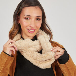 COAJ21914 - CUELLO BEIGE 18 X 70 CM