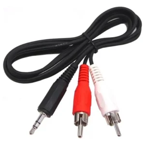 CABLE 3.5mm A 2RCA 1.5MTRS