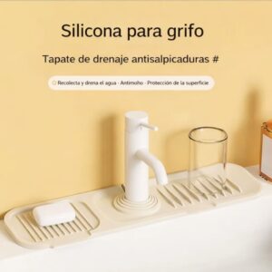 ESCURRIDOR DE SILICONA PARA BACHA DE COCINA