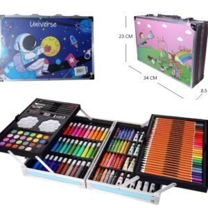 SET ARTE Y PINTURA MALETIN METALICO