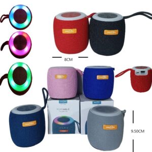 PARLANTE BLUETOOTH C/LUZ FM/MP3 9.5CM ALTURA BT