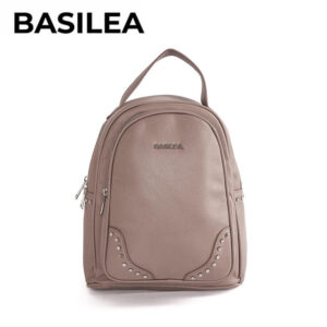 JVMO0154B - MOCHILA DE PU GRANEADO CON TACHITAS