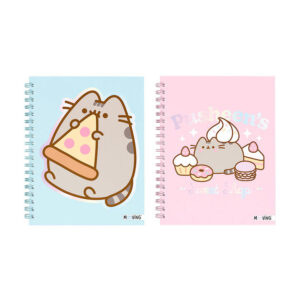 MV1205207 - Cuaderno 16x21 Espiral Tapa Dura 80 Hjs. Pusheen