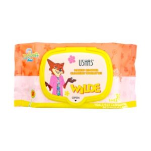 USHAS TOALLITAS DESMAQUILLANTE ZOOTOPIA UDS010-1