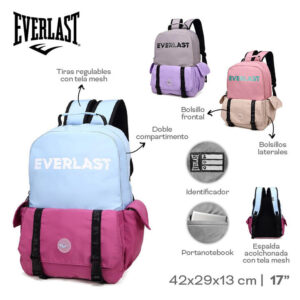 TA22689 - MOCHILA ESPALDA 17" EVERLAST