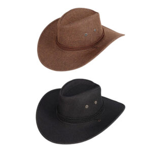 VF888121 - SOMBRERO COWBOY RUSTICO CON CORDON