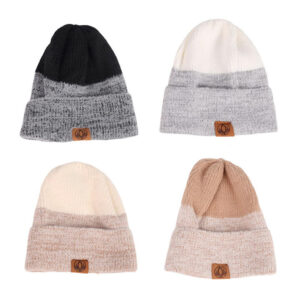 VF888181 - GORRO DE LANA JASPEADO COMBINADO