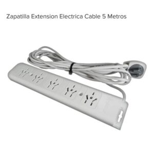 ZAPATILLA VR PLAST 5TOMA CON TECLA 5M