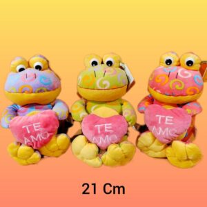 RANA CON CORAZON 21CM