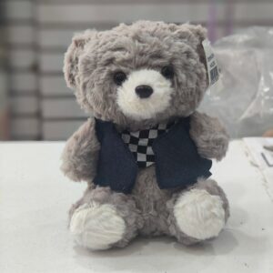 Oso con bufanda/ropa 22cm