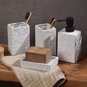 AA1347 SET DE BAÑO CERAMICA X 4 PIEZAS