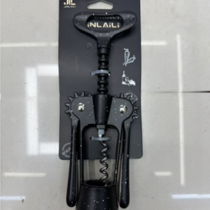 AA1308 SACACORCHO MANUAL METAL COLOR NEGRO