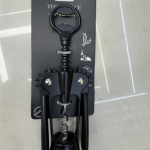 AA1310 SACACORCHO MANUAL METAL COLOR NEGRO