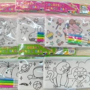 AA1221 BOLSA DE LAPICES CON DIBUJO PARA PINTAR