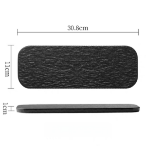 AA1435 PLATO CERAMICA 12" NEGRO