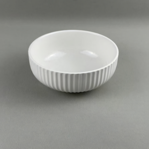 AA1483 BOWL CERAMICA BLANCO CON RAYAS