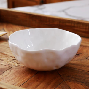 AA1486 BOWL CERAMICA BLANCO CON DISEÑO